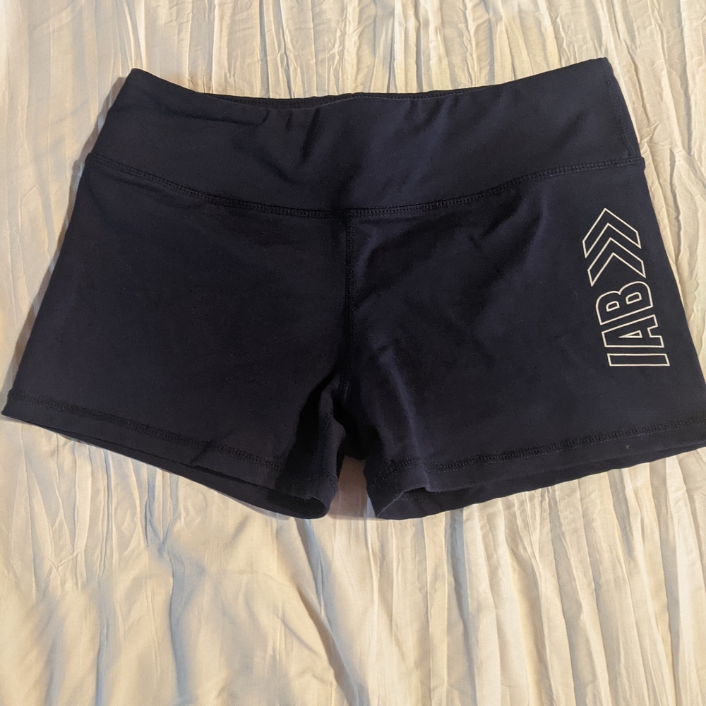 IAB MFG Booty Shorts 2.0, Navy Blue, Small,